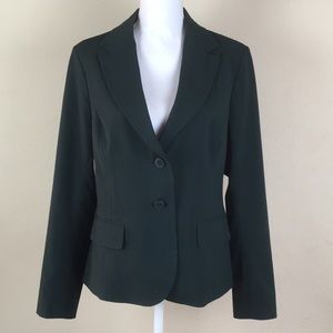 New York & Company Dark Green Blazer
